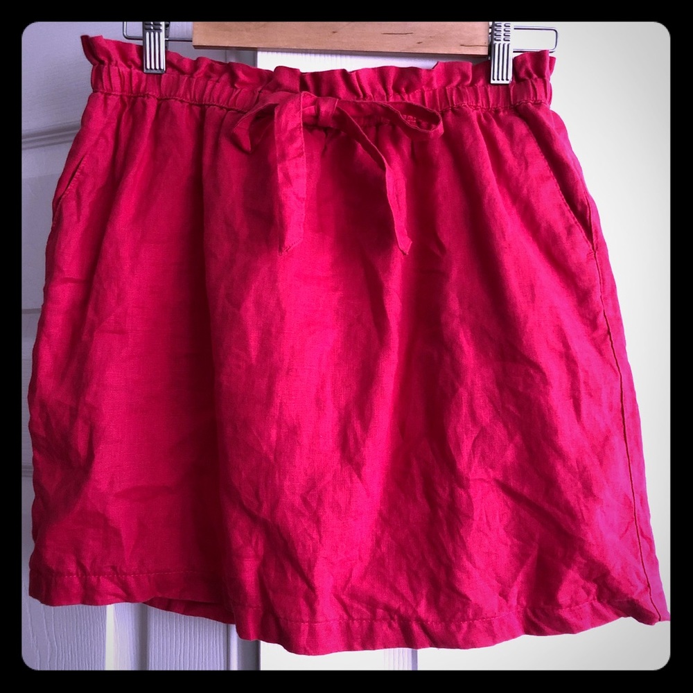 St. Tropez Linen Skirt